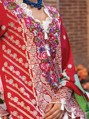 Hemline by Mushq Tesoro Embroidered Lawn