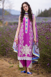 Mushq Hemline The Secret Garden Embroidered Summer Collection '24 (3A)