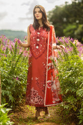 Mushq Hemline The Secret Garden Embroidered Summer Collection '25