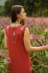 Mushq Hemline The Secret Garden Embroidered Summer Collection '25