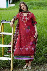 Mirasol Unstitched Printed Cambric By Mushq Hemline