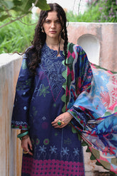 Mirasol Unstitched Printed Cambric By Mushq Hemline