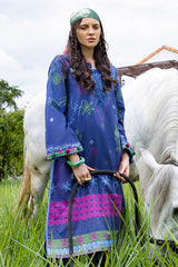 Mirasol Unstitched Printed Cambric By Mushq Hemline
