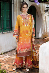 Mirasol Unstitched Printed Cambric By Mushq Hemline