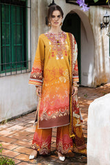Mirasol Unstitched Printed Cambric By Mushq Hemline