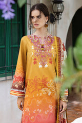 Mirasol Unstitched Printed Cambric By Mushq Hemline