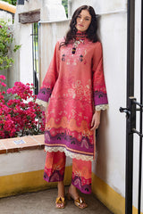 Mirasol Unstitched Printed Cambric By Mushq Hemline