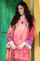 Mirasol Unstitched Printed Cambric By Mushq Hemline