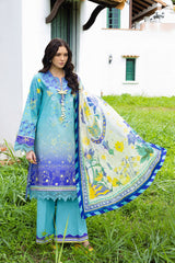 Mirasol Unstitched Printed Cambric By Mushq Hemline