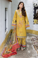Mirasol Unstitched Printed Cambric By Mushq Hemline