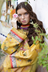 Mirasol Unstitched Printed Cambric By Mushq Hemline