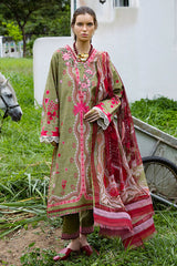 Mirasol Unstitched Printed Cambric By Mushq Hemline