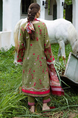 Mirasol Unstitched Printed Cambric By Mushq Hemline