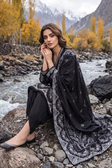 Lakhany 03 Piece Unstitched Printed Pashmina '26