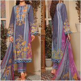 Shahkar Digital Printed Lawn By VS Textile