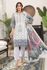 Lumhay Digital Embroidered Lawn Collection By Rashid Textile