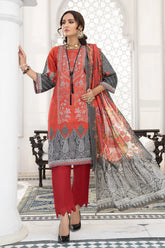 Lumhay Digital Embroidered Lawn Collection By Rashid Textile
