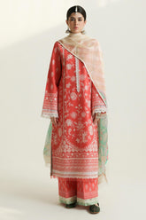 Zarashahjahan Luxury Lawn Collection 24 (1A)