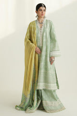 Zarashahjahan Luxury Lawn Collection 24 (1B)