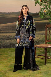 M Basic Unstitched Embroidered Arabic Lawn By Maria B