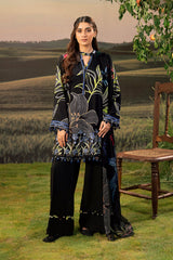 M Basic Unstitched Embroidered Arabic Lawn By Maria B