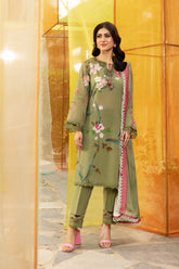 Maria B M Basic Unstitched 3 Piece Lawn 25