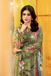Maria B M Basic Unstitched 3 Piece Lawn 25
