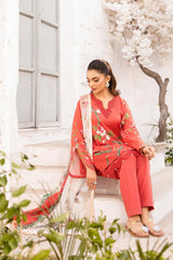 Maria B M Basic Unstitched 3 Piece Lawn 25
