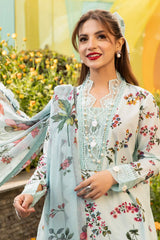 Maria B M Basic Unstitched 3 Piece Lawn 25