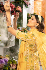 Maria B M Basic Unstitched 3 Piece Lawn 25