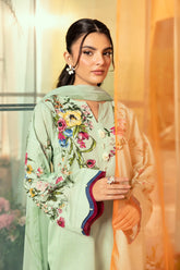 Maria B M Basic Unstitched 3 Piece Lawn 25