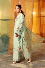 Maria B M Basic Unstitched 3 Piece Lawn 25