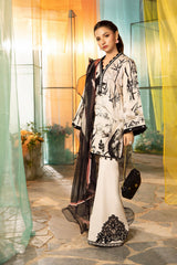 Maria B M Basic Unstitched 3 Piece Lawn 25