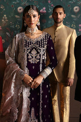 Mushq Niloufer Embroidered Velvet Collection 02