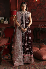 Mushq Niloufer Embroidered Velvet Collection 04