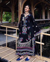 Hemline Symphony Unstitched Karandi Collection By Mushq 25