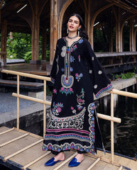 Hemline Symphony Unstitched Karandi Collection By Mushq 25