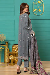 Mulberry Luxury Embroidered Slub By Rashid Textile