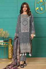 Mulberry Luxury Embroidered Slub By Rashid Textile