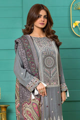 Mulberry Luxury Embroidered Slub By Rashid Textile