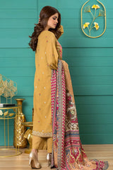 Mulberry Luxury Embroidered Slub By Rashid Textile