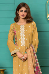Mulberry Luxury Embroidered Slub By Rashid Textile