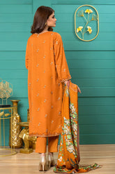 Mulberry Luxury Embroidered Slub By Rashid Textile