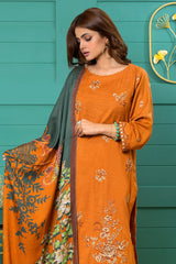 Mulberry Luxury Embroidered Slub By Rashid Textile