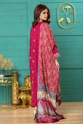 Mulberry Luxury Embroidered Slub By Rashid Textile