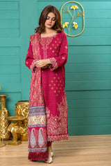Mulberry Luxury Embroidered Slub By Rashid Textile