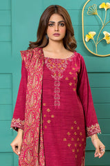 Mulberry Luxury Embroidered Slub By Rashid Textile