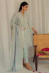 Cross Stitch Chikankari Lawn