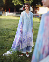 Mushq Solace Ombre Chikankari Luxury Lawn '26