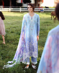 Mushq Solace Ombre Chikankari Luxury Lawn '26